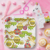 Japanse ontwerper papieren bordje (Feest)