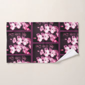 Japanse orchideeën bad handdoek (Handdoek)