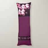 Japanse orchideeën lichaamskussen (Achterkant (Verticaal))