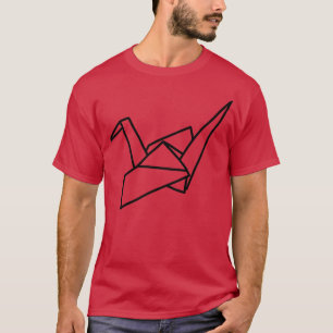 Japanse origami Crane 8 T-shirt