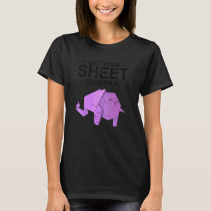 Japanse origami en Colorful Kirigami Origami 2 T-shirt
