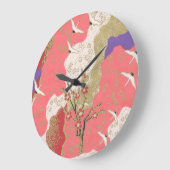 Japanse origami Paper Pattern Wall klok (Hoek)