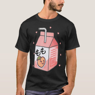 Japanse otaku-esthetische peach-juistheekbox van 9 t-shirt