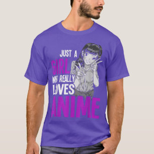 Japanse Otaku-vrouwen zijn slechts een meisje dat T-shirt