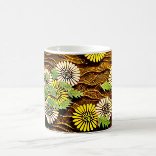 Japanse Paardenbloem Maanlicht Mok   11oz Meiji Ti