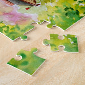 Japanse Pagode in de Lente Legpuzzel (Zijkant)