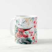 Japanse Pagode Koffiemok (Voorkant links)