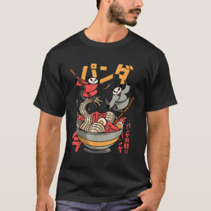 Japanse Panda Ra Noodles T-shirt