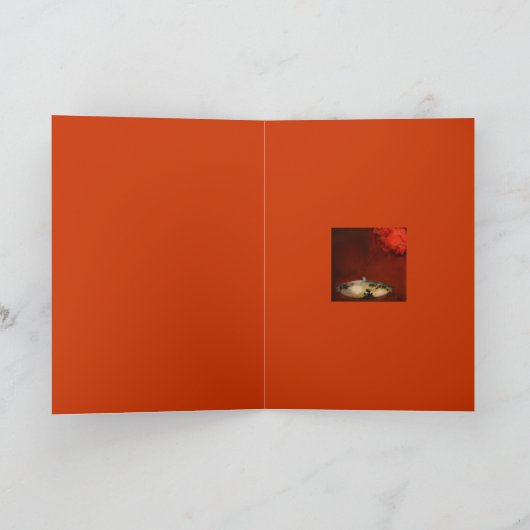 Japanse papaver kaart (Binnen)