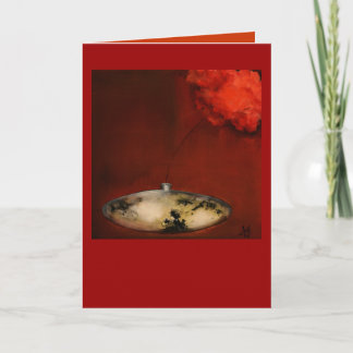 Japanse papaver kaart