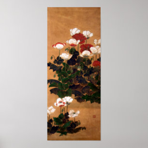  Japanse papavers Poster