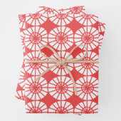 Japanse paraplu inpakpapier vel (In situ)