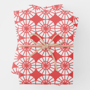 Japanse paraplu inpakpapier vel