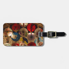 Japanse Paraplu's Japanse Stijl Bagagelabel