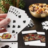 Japanse Paraplu's Japanse Stijl Pokerkaarten (Insitu)