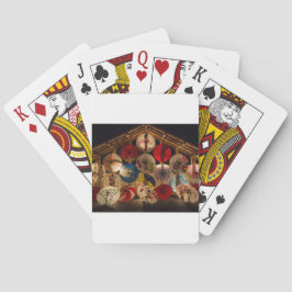 Japanse Paraplu's Japanse Stijl Pokerkaarten