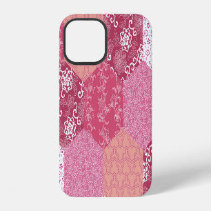 Japanse Patchwork Patroon Ontwerp iPhone 12 Hoesje