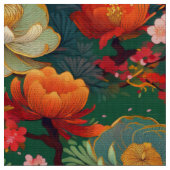 Japanse patroonkimonokstof stof (Close Up)
