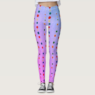 Japanse PATTERN BRIGHT FUN PRINED Leggings