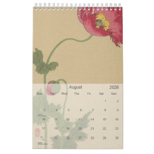  Japanse picturale briefkaarten 2026 Kalender