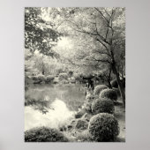 Japanse Pond Garden Poster (Voorkant)