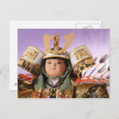 Japanse pop met pak van Armor Briefkaart (Voorkant / Achterkant)