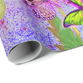 JAPANSE POPPIËNTEN EN BUTTERFLIES VOOR het verpakk Cadeaupapier (Rol Hoek)