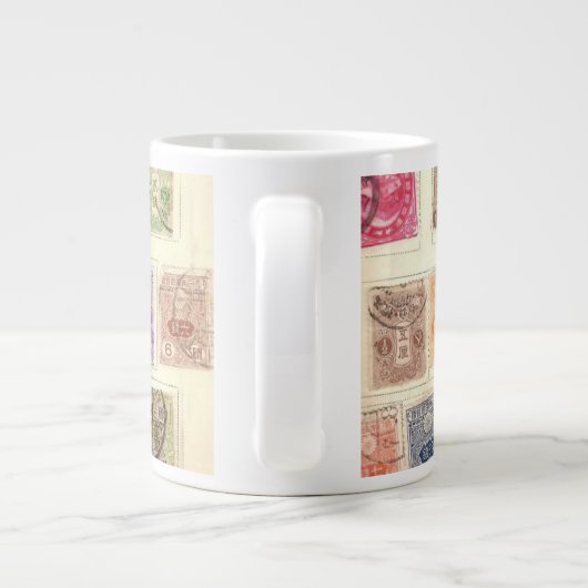  Japanse postage Grote Koffiekop (Achterkant)