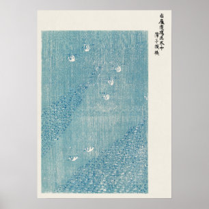 Japanse prenten van Taguchi Tomoki (1860-1869) Poster