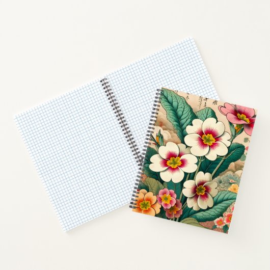 Japanse Primrose Notitieboek (Binnen)