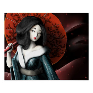 Japanse prinses - Taketori Monogatari Perfect Poster