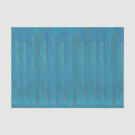 JAPANSE PRINT BLAUW WEEFSELPAPIER TISSUEPAPIER