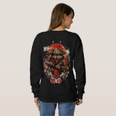 Japanse print hoodie trui (Achterkant volledig)