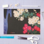 JAPANSE PRINT STREAM EN BLOEMEN tissuepapier (Craft)