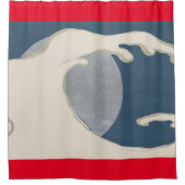 JAPANSE PRINT VAN GOLFDOUCHE GORDIJN (Voorkant)