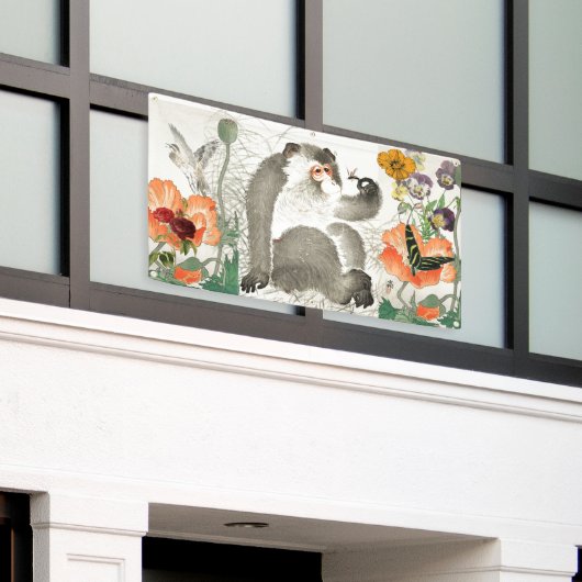 JAPANSE PRINT VOOR KINDEREN Banner (Buitenkant Gebouw)