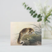 Japanse printplaat door water briefkaart (Staand voorkant)