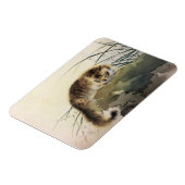 Japanse printplaat door water magneet (Linkerzijde)