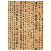  Japanse Prints Klembord (Achterkant)