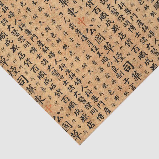 Japanse Prints Tissuepapier (Detail)