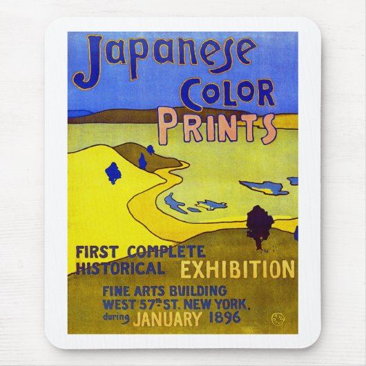 Japanse Prints voor kleuren Muismat (Voorkant)