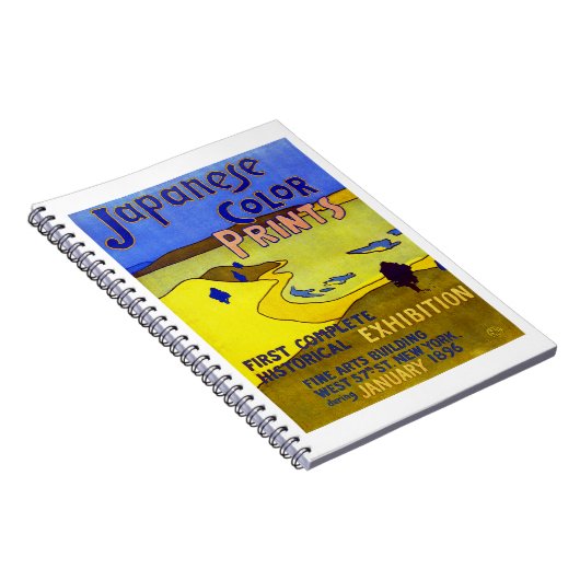 Japanse Prints voor kleuren Notitieboek (Rechterzijde)