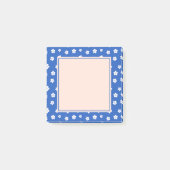Japanse pruim bloem blauw kawaii post-it® notes (Voorkant)