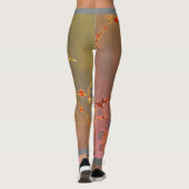 JAPANSE PRUIMBLOESEMS LEGGINGS (Achterkant)