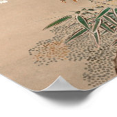 Japanse pruimenbloesems in maanlicht (18e eeuw) poster (Hoek)