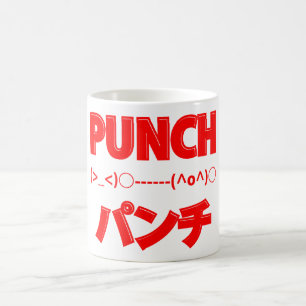 Japanse Punch Emoticons Koffiemok