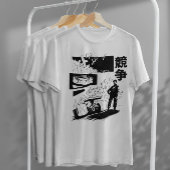 Japanse racecar Comic T-shirt