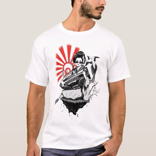 Japanse radio t-shirt (Voorkant)