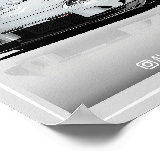 japanse raket poster (Hoek)