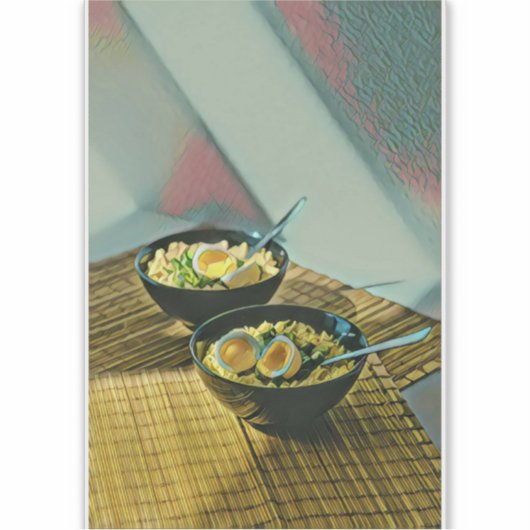 Japanse Ramen Gift Sticker (Voorkant)